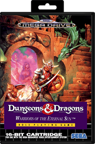 Dungeons & Dragons: Warriors of the Eternal Sun - Box - Front - Reconstructed Image