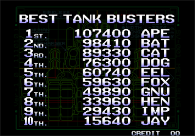 Metal Slug 3 - Screenshot - High Scores Image