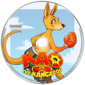 Kao the Kangaroo: Round 2 - Fanart - Disc Image