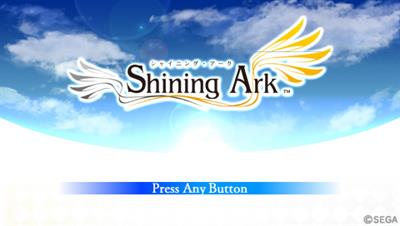 Shining Ark - Screenshot - Game Title Image