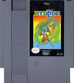 Hydlide - Cart - Front Image