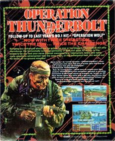 Operation Thunderbolt - Box - Back Image