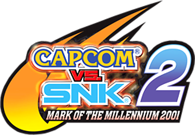 Capcom vs. SNK 2: Mark of the Millennium 2001 - Clear Logo Image