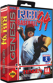 R.B.I. Baseball '94 - Box - 3D Image