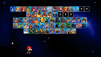 Sega Brawlers Megamix - Screenshot - Game Select Image