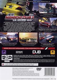 Midnight Club 3: DUB Edition Remix - Box - Back Image