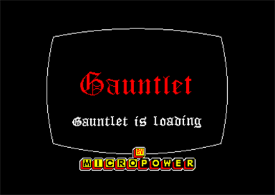Gauntlet (Micropower) - Screenshot - Game Title Image