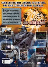 Sub Rebellion - Advertisement Flyer - Front Image