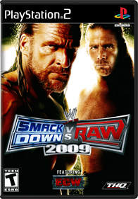 WWE SmackDown vs. Raw 2009 - Box - Front - Reconstructed Image