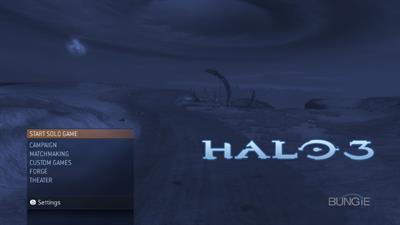 Halo 3 - Screenshot - Game Title Image