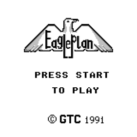 Eagle Plan - Screenshot - Game Title Image