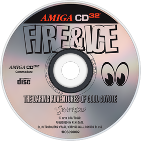 Fire & Ice: The Daring Adventures of Cool Coyote - Disc Image