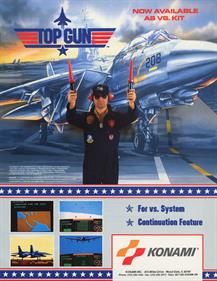 Vs. Top Gun - Advertisement Flyer - Front Image
