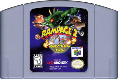 Rampage 2: Universal Tour - Cart - Front