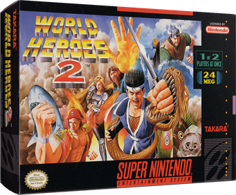 World Heroes 2 - Box - 3D Image
