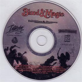 Advanced Dungeons & Dragons: Blood & Magic - Disc Image
