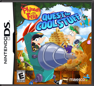 Phineas and Ferb: Quest for Cool Stuff - Box - Front - Reconstructed Image