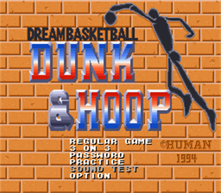 Dream Basketball: Dunk & Hoop - Screenshot - Game Title Image