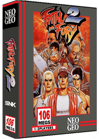 Fatal Fury 2 - Box - 3D Image