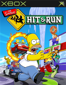 The Simpsons: Hit & Run - Fanart - Box - Front Image