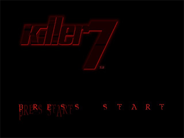 Killer7 - Screenshot - Game Title Image