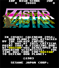 Vastar - Screenshot - Game Title Image