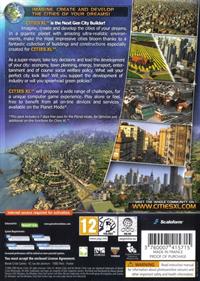 Cities XL - Box - Back Image
