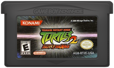 Teenage Mutant Ninja Turtles 2: Battle Nexus - Cart - Front Image