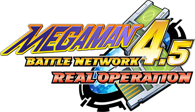 Mega Man Battle Network 4.5 Real Operation - Clear Logo Image