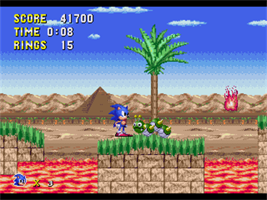 Sonic Pixel Perfect - Screenshot - Gameplay Image