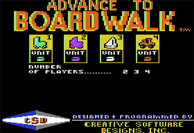Advance to Boardwalk - Screenshot - Game Select Image