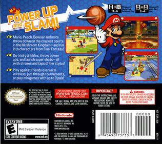 Mario Hoops 3 on 3 - Box - Back Image