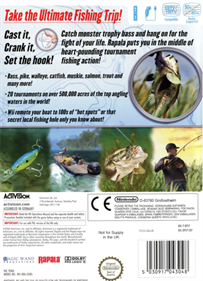 Rapala Tournament Fishing - Box - Back Image