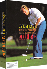 Jack Nicklaus' Greatest 18 Holes of Major Championship Golf - Box - 3D