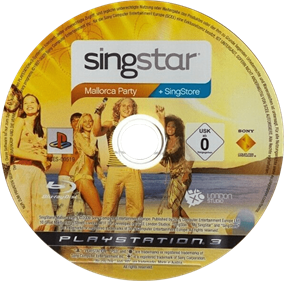 SingStar Mallorca Party - Disc Image