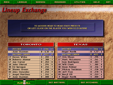 Tony La Russa Baseball 3 - Screenshot - Gameplay Image