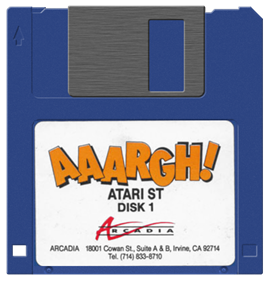 AAARGH! - Fanart - Disc Image