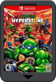 Teenage Mutant Ninja Turtles: The Hyperstone Heist Remixed - Fanart - Cart - Front Image