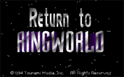 Return to Ringworld - Screenshot - Game Title Image