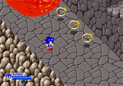 SegaSonic the Hedgehog - Screenshot - Gameplay Image