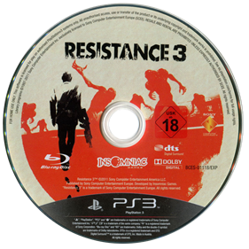Resistance 3 - Disc Image