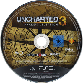 Uncharted 3: Drake's Deception - Disc Image