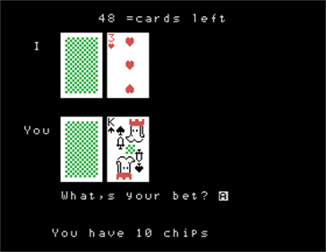 Blackjack/Slot Machine - Screenshot - Gameplay Image