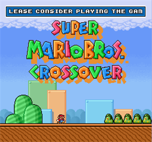 Super Mario Bros. Crossover - Screenshot - Game Title Image