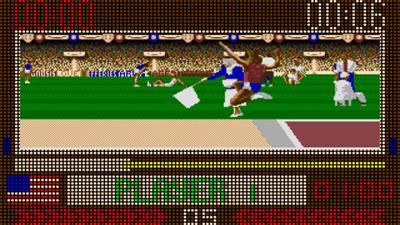 The Carl Lewis Challenge - Screenshot - Gameplay Image