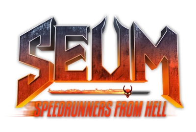 SEUM: Speedrunners from Hell - Clear Logo Image