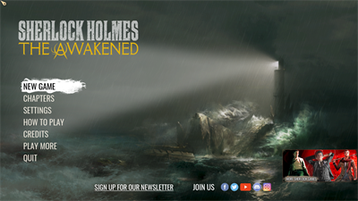 Sherlock Holmes: The Awakened (2023) - Screenshot - Game Title Image