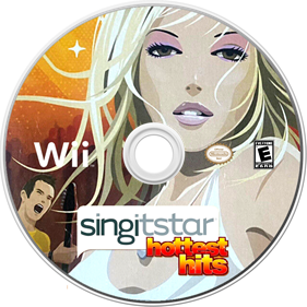 SingItStar: Hottest Hits - Fanart - Disc Image