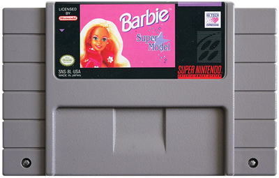 Barbie: Super Model - Fanart - Cart - Front Image