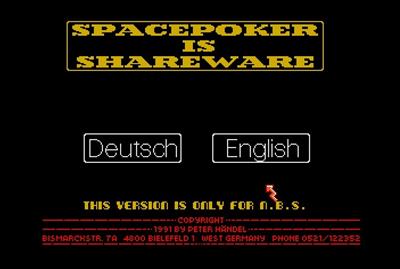 Space Poker - Screenshot - Game Title Image